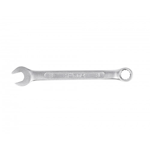 Ключ гаечный комбинированный  8x8 хромированный HOR