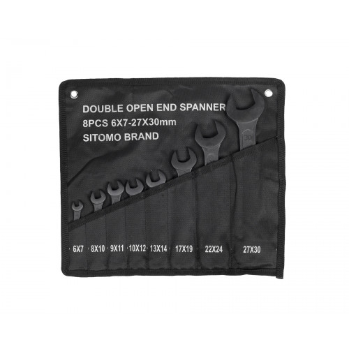 Набор ключей гаеч.двуст. 8шт. (6-30) SIT