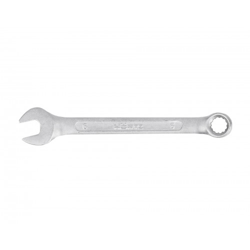 Ключ гаечный комбинированный  6x6 хромированный HOR