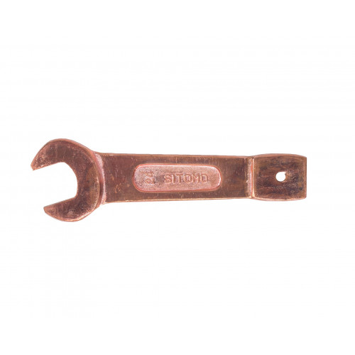 Ключ гаечный рожковый ударный  24 омедненный SIT