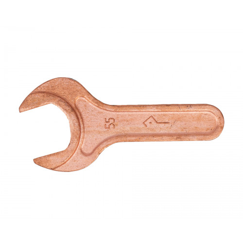 Ключ гаечный рожковый односторонний  55 омедненный