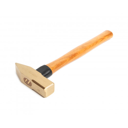 Молоток сл. 0.5 кв/боек сплав AlCu искробезопасный с дер. рукояткой HOR