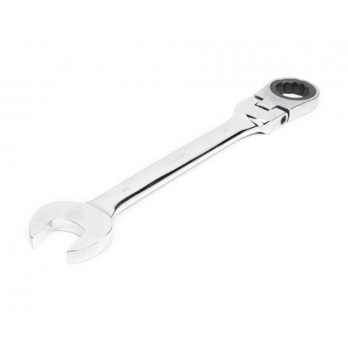 Ключ комбинированный трещоточный шарнирный 46х46 хромированный HOR