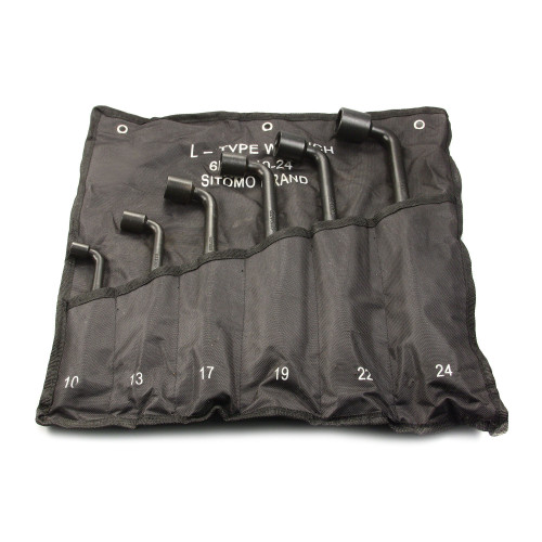 Набор ключей торц.изогн. 6шт. (10-24) SIT