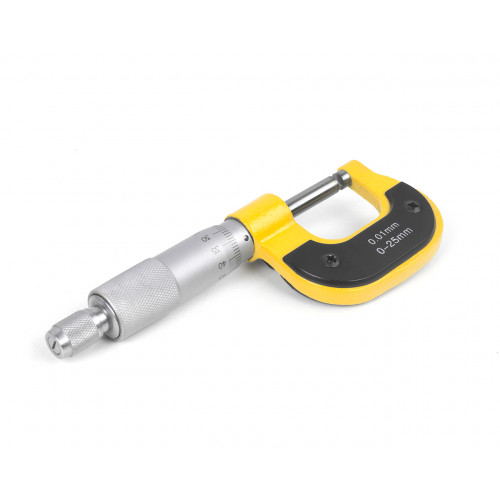 Микрометр МК-  25 0,01 желт. скоба КЛБ