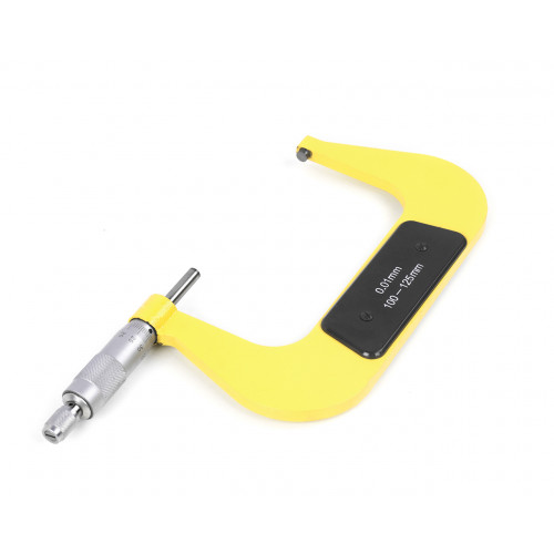 Микрометр МК- 125 0,01 желт. скоба КЛБ