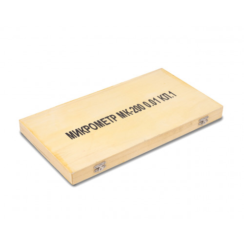 Микрометр МК- 200 0,01 желт. скоба КЛБ