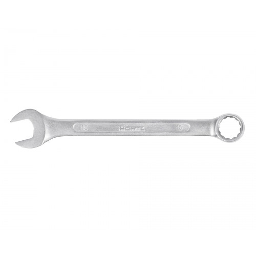 Ключ гаечный комбинированный 15x15 Satin Finish HOR