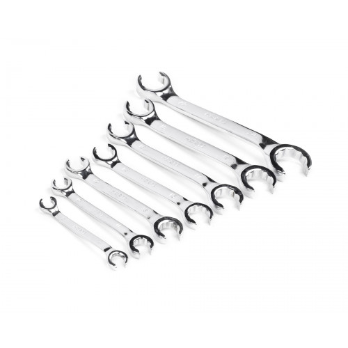 Набор ключей накидн разрезных двуст.7(8-24)хромHOR
