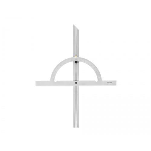 Угломер-транспортир мод. УТ 10-170° (250x500мм 1°) регулир.рейка (ГРСИ №93019-24) Мicron