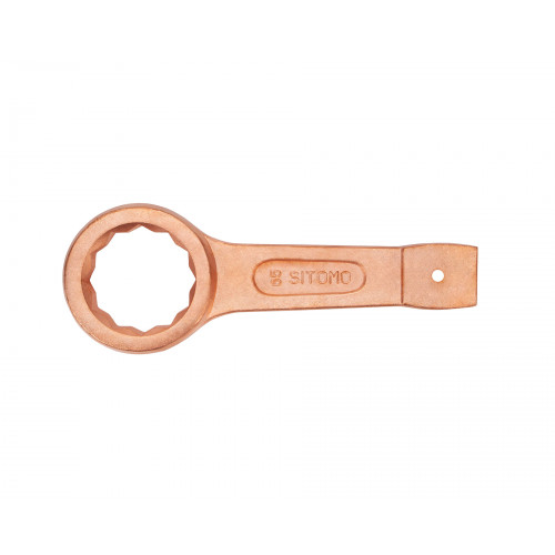 Ключ накидной ударный  65 омедненный SIT