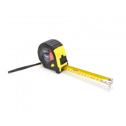 Рулетка 10м ширина 32мм CR-76 с магнитом HORTZ