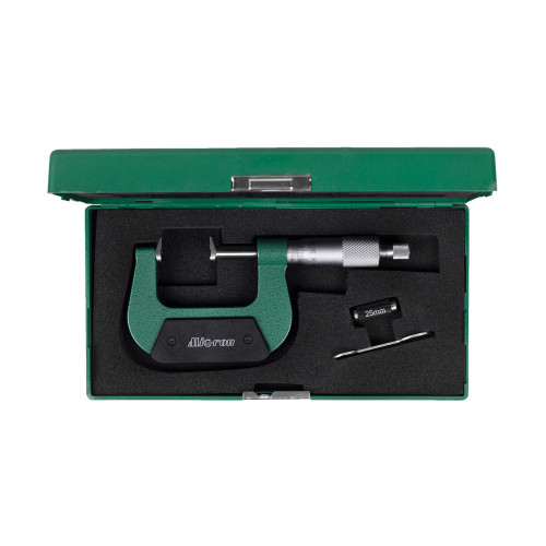 Микрометр зубомерный МЗ-УС-50 0,01 с усеченными пяткой и винтом МИК*