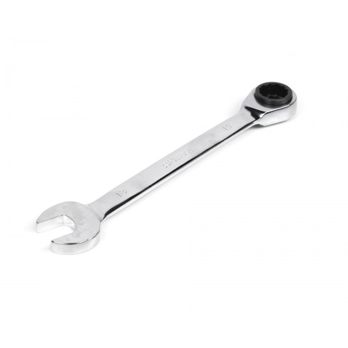 Ключ 3 в 1 комбинированный трещоточный реверсивный 17х19-18 хромированный HOR