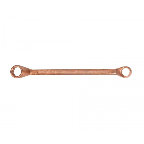 Ключ накидной двусторонний 17x19 омедненный SIT