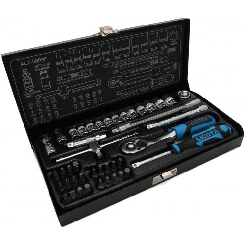 Licota ALT-5009F Набор торцевых головок 1/4