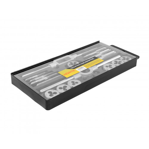 Набор метчиков и плашек М3-М12 16 предметов HOR