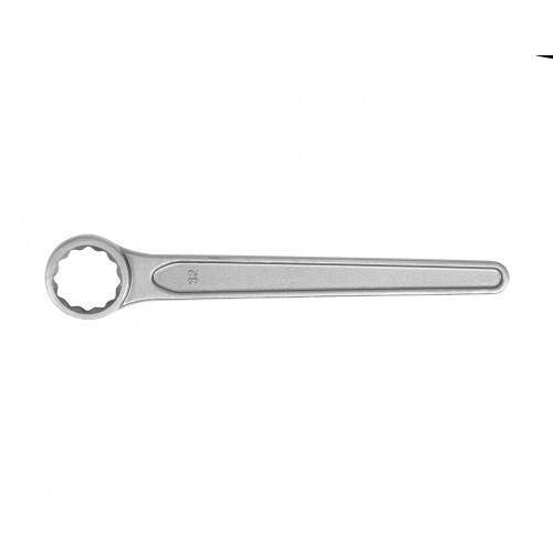 Ключ накидной односторонний  32 прямой длинная ручка HOR
