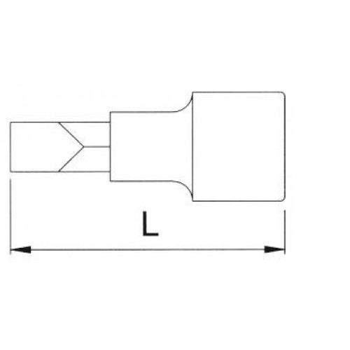 Licota H2SL080 Головка торцевая 1/4