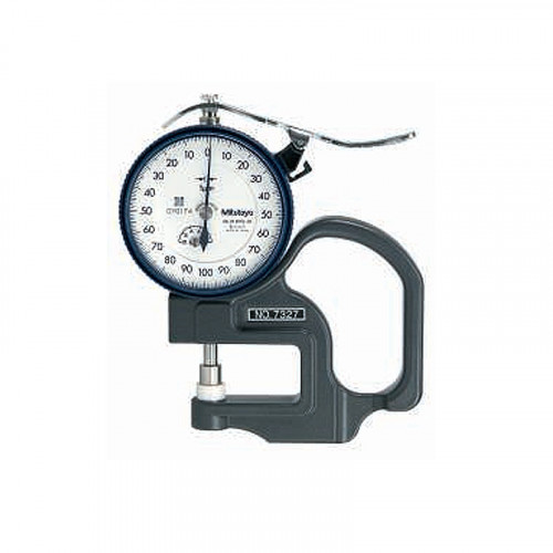 Толщиномер индикаторный ТР  0- 10 0,01 (30мм) ножевидные нак., ручной 7315 Mitutoyo