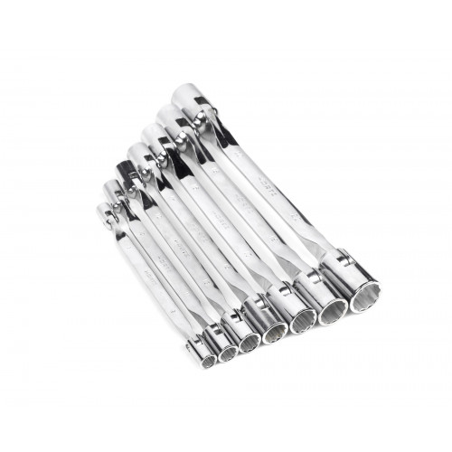 Набор ключей торц. шарнирных двуст.7(8-22)хром HOR