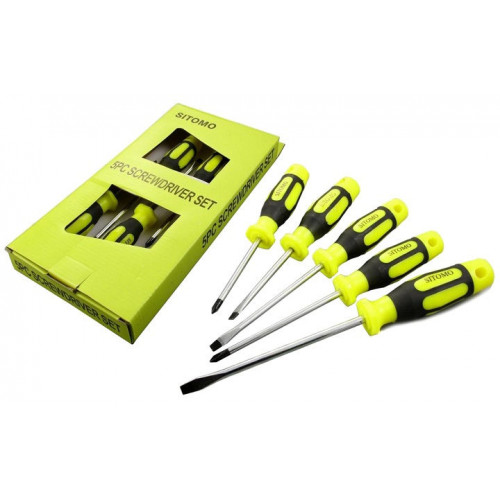 Набор отверток 5шт. (3шл.,2кр.) SIT