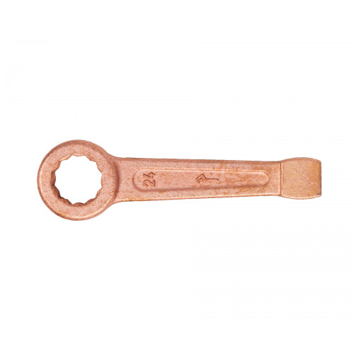 Ключ накидной ударный  24 омедненный