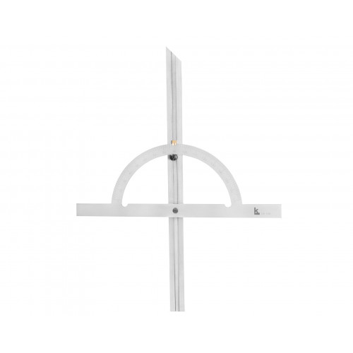 Угломер нониусный 10-170° (250x500мм 1°) регулир.рейка