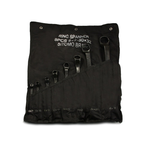 Набор ключей накидн.двуст. 8шт. (6-32) SIT