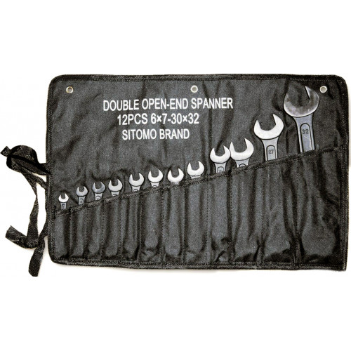 Набор ключей гаеч.двуст. 8шт. (6-30) SIT