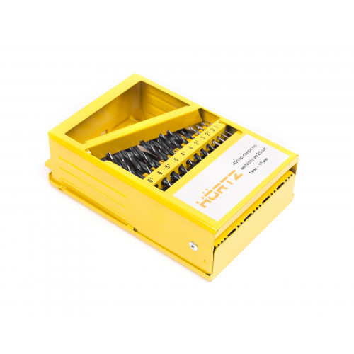 Набор сверл   1-13 25 шт. Р6М5 HOR