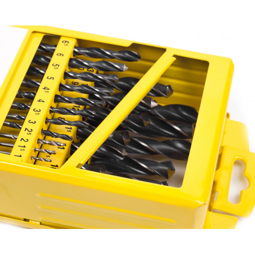 Набор сверл   1-13 25 шт. Р6М5 HOR