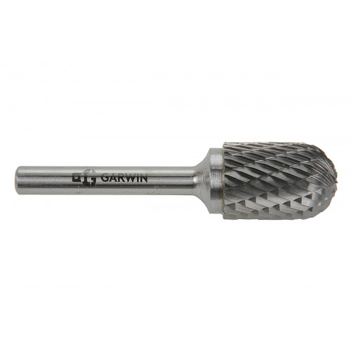 GARWIN INDUSTRIAL 900555-16*25*69 Борфреза цилиндрическая с закругленным концом 16x25x69 мм, VHM, DC, форма C (серия 900555)