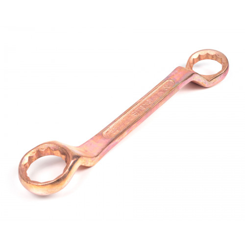 Ключ накидной двусторонний 50x55 омедненный SIT