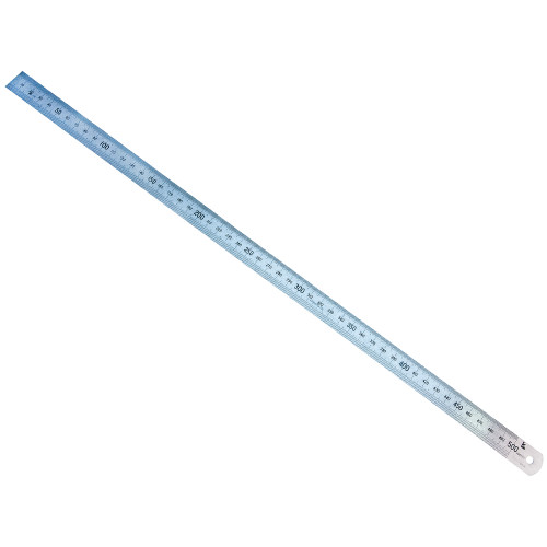 Линейка измерительная  500х20мм металлическая (госреестр № 74468-19)с поверкой КЛБ*