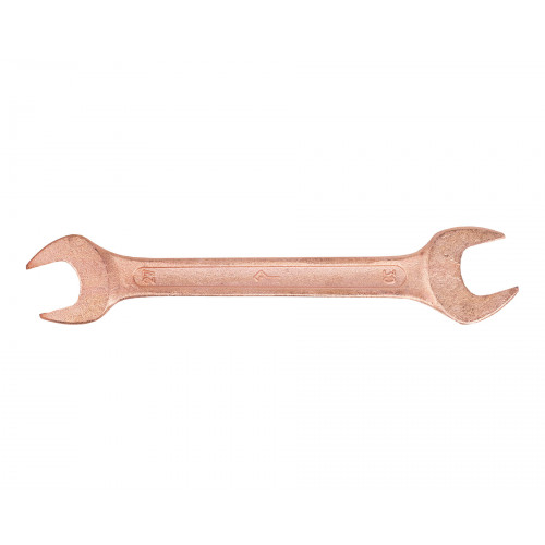 Ключ гаечный рожковый двусторонний  27x30 омедненный