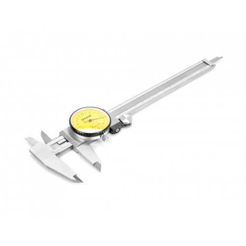 Штангенциркуль ШЦК-1-150 0,02 с круг. шкалой губ. 40мм SHAHE