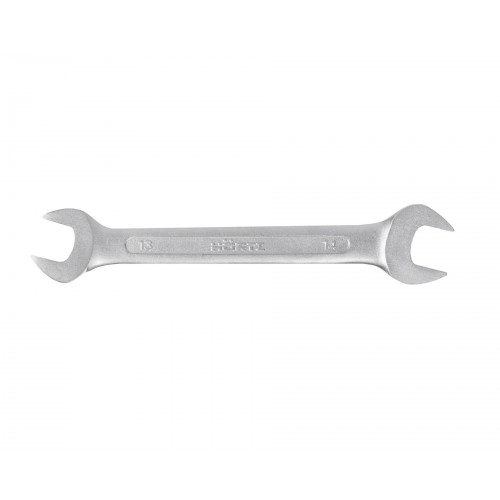 Ключ гаечный рожковый двусторонний  13x14 хромированный HOR