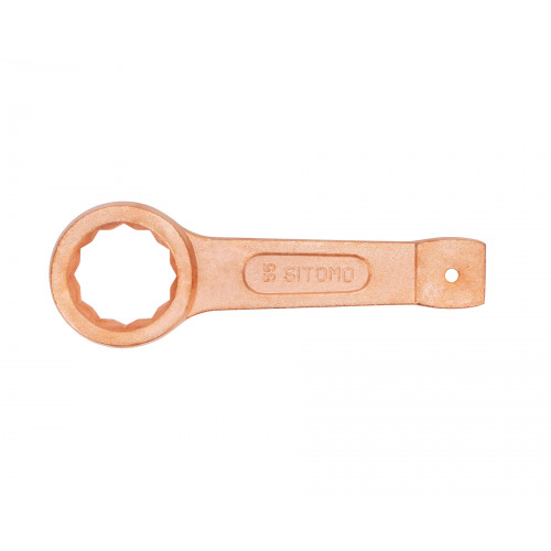 Ключ накидной ударный  55 омедненный SIT