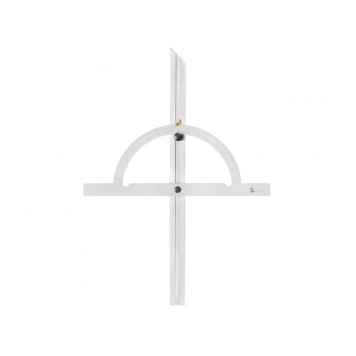 Угломер нониусный 10-170° (200x400мм 1°) регулир.рейка