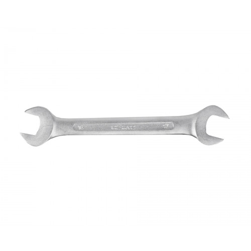 Ключ гаечный рожковый двусторонний  16x17 Satin Finish HOR