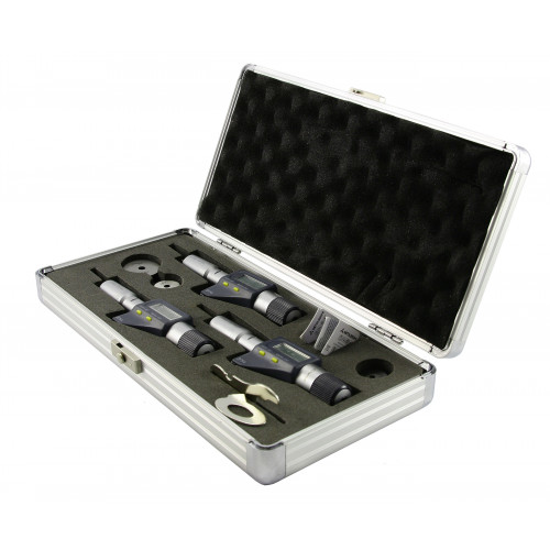 Набор нутромеров микрометрических 3-точечных электронный   6- 12 0,001 у/к МИК*