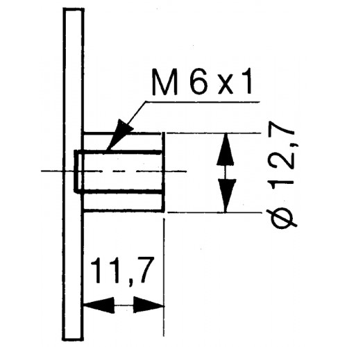 Крышка задняя д/головки измерительной с зубчат. рейкой 129902 Mitutoyo