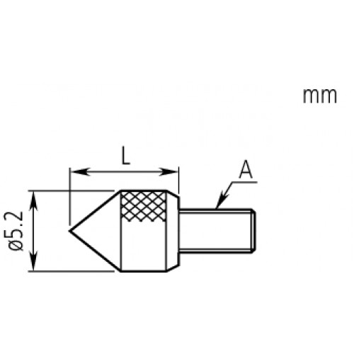 Наконечник твердосплавный 120068 Mitutoyo