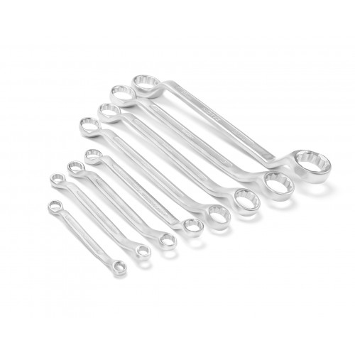 Набор ключей накидн.двуст. 8шт. (8-36) брез.сум.HOR