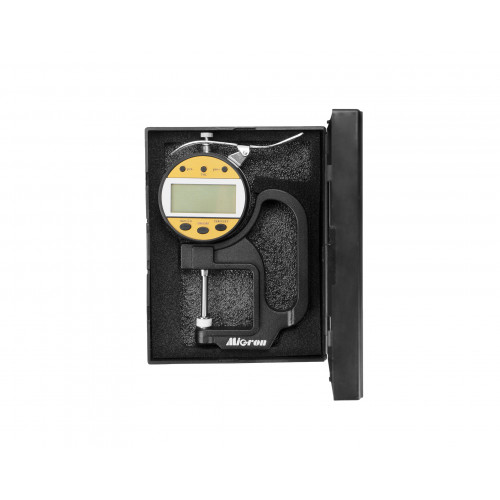 Толщиномер индикаторный электронный ТРЦ 0- 25 0.01 для мягких материалов Micron