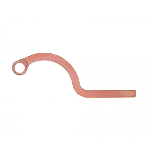 Ключ накидной серповидный 22 омедненный