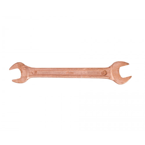 Ключ гаечный рожковый двусторонний  16x18 омедненный