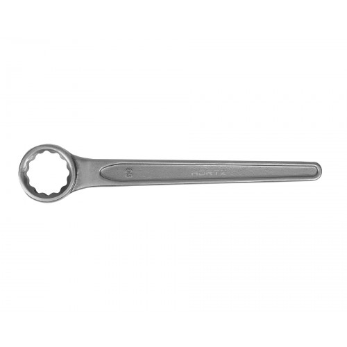 Ключ накидной односторонний  50 прямой длинная ручка HOR