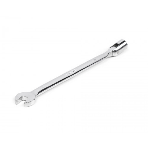 Ключ комбинированный торцевой шарнирный удлиненный  8х8 хромированный HORTZ